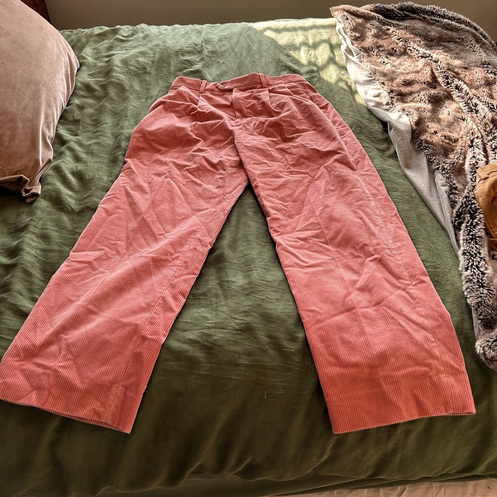 Banana Republic Pleated Corduroy Pant